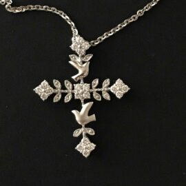 Peace dove necklace